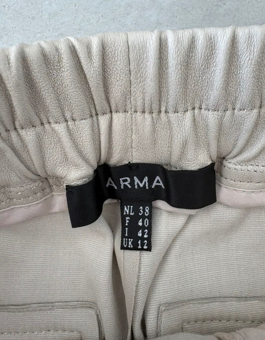 Pantalons: Arma Lederhose Gr. 40 beige/weiss – Neuf (Voir description) à Triesen par atos87 2