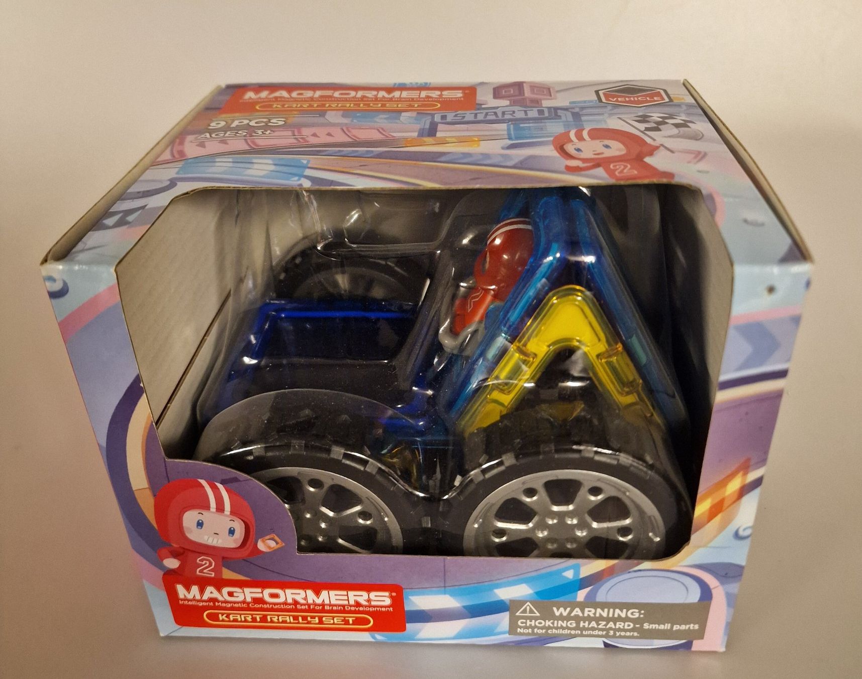 Giocattoli: Magformers Kart Rally Set, 9 Teile.Neu – Nuovo e nell'imballaggio originale da Oberuzwil venduto da aseinkaufswelt