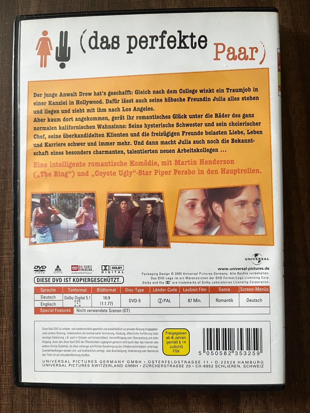 Alle DVDs: Das Perfekte Paar DVD 📀 – Neu (gemäss Beschreibung) aus Sierre von black.box 1