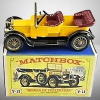 🚕 Matchbox Y-13 Daimler 1911 Modellauto alt selten 🕰️💫