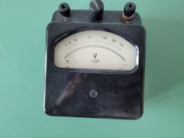 Trüb Täuber Zürich Voltmeter