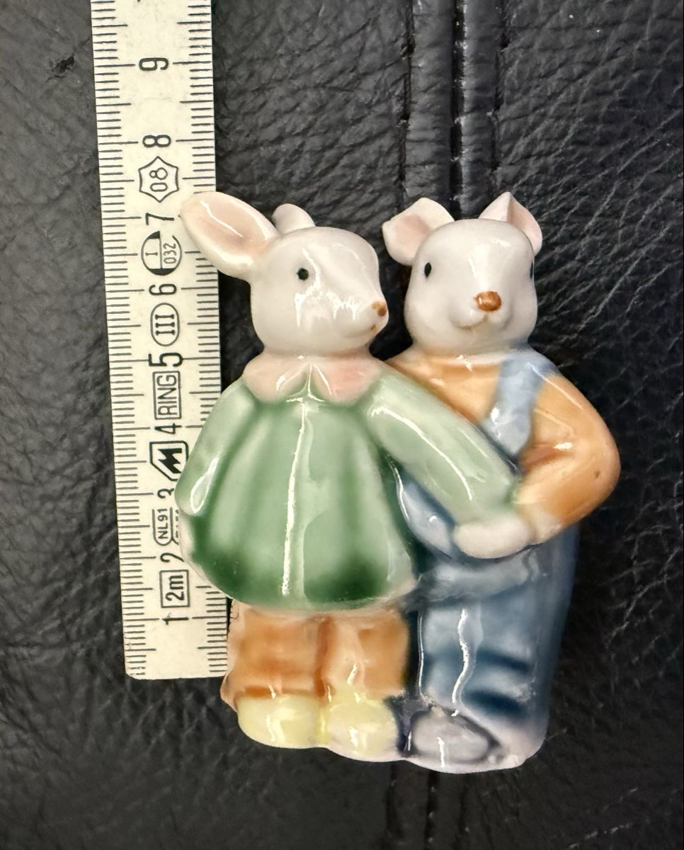 Statuette: Hasen Familie / 4 Figuren – Usato da Biel/Bienne venduto da Katja01112 8