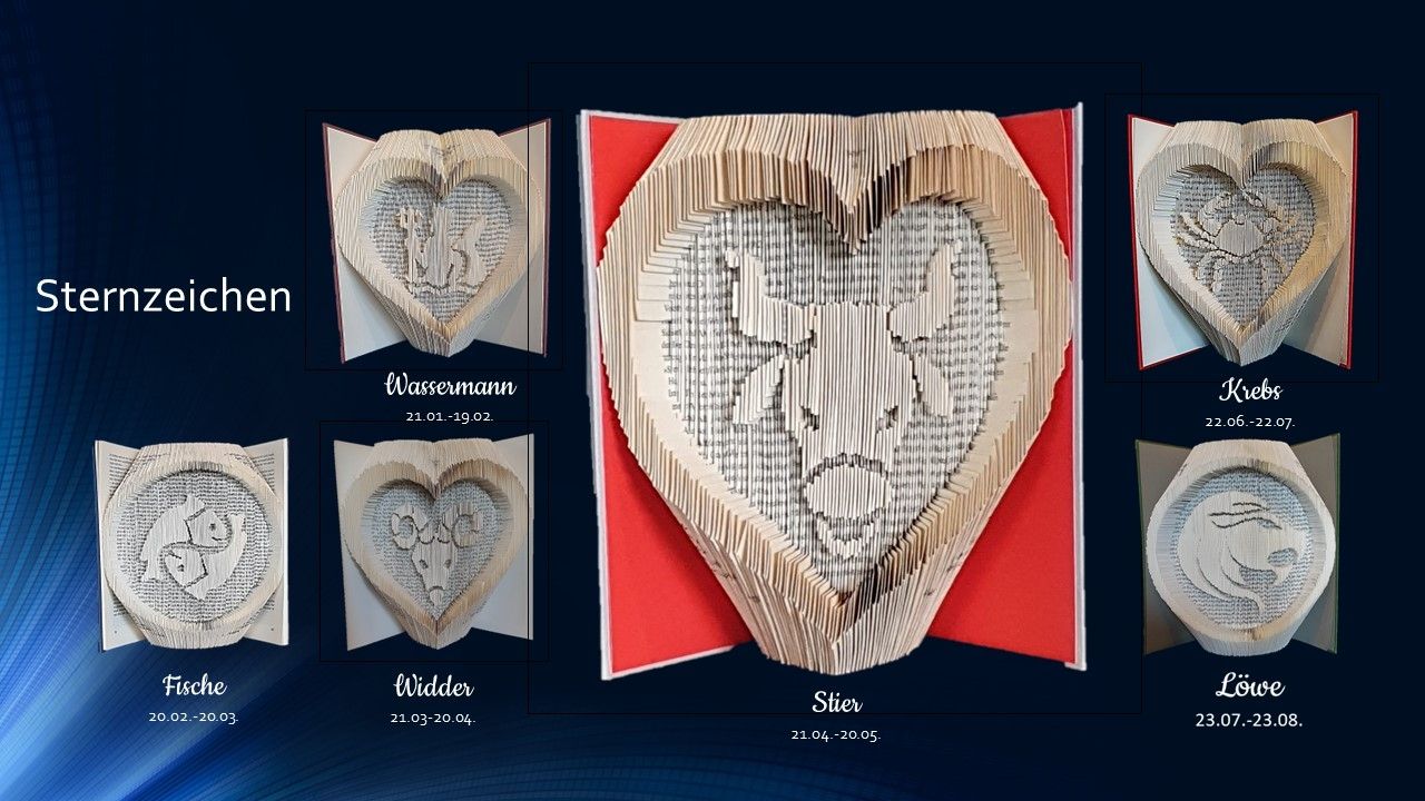 Libri: Buchkunst Sternzeichen – Nuovo e nell'imballaggio originale da Hausen AG venduto da Lothar64 2