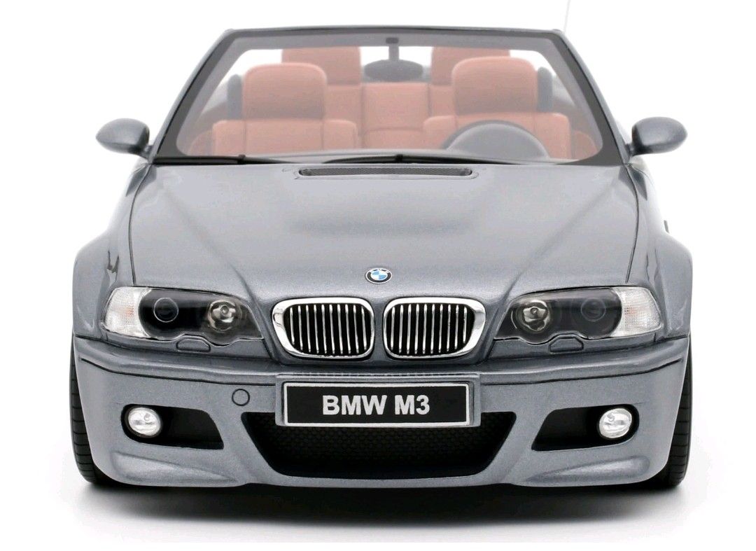 BMW Modellini d'auto: BMW E46 M3 Convertible Silver Grey A08 2004 OTTO-MOBILE – Nuovo e nell'imballaggio originale da La Joux FR venduto da Pepere5 3
