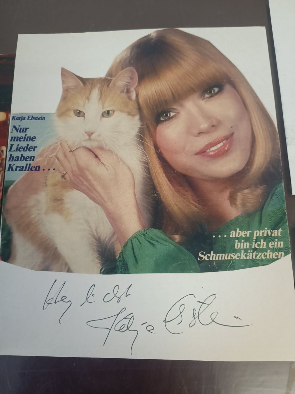 Autografi: Show Set - 4x handsigniert - 80er Jahre – Usato da Menziken venduto da Artographs 2