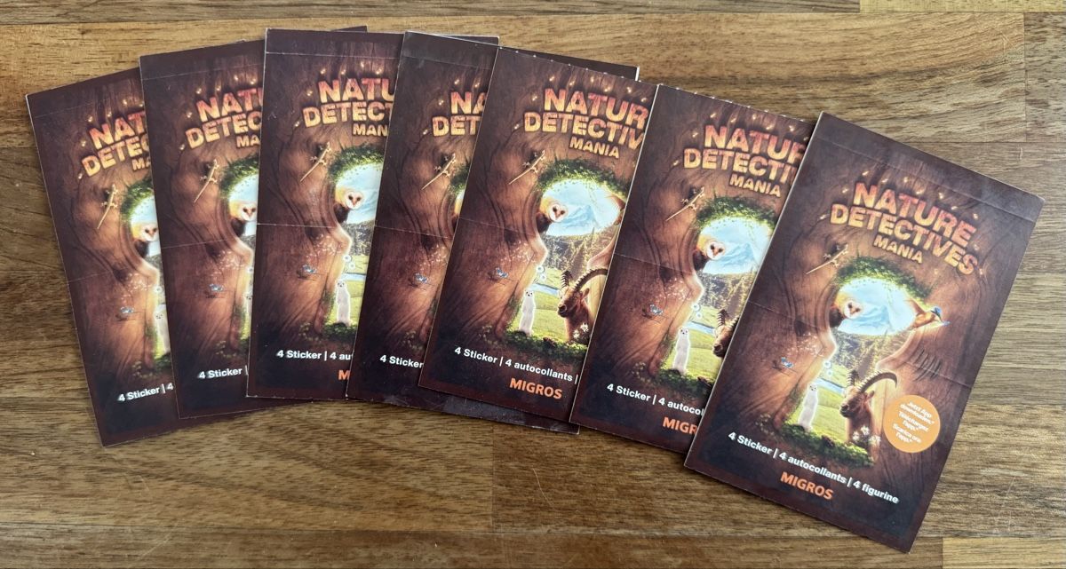 Migros Cartes à collectionner: NATURE DETECTIVES MANIA – Neuf avec emballage d'origine à Uitikon Waldegg par Bardolino7