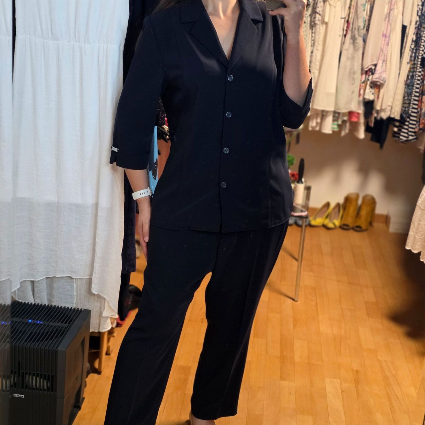 Anzüge & Kostüme: Grandiosa Set Blazer & Hose Gr.44 dunkelblau – Gebraucht aus Wald ZH von CapLux