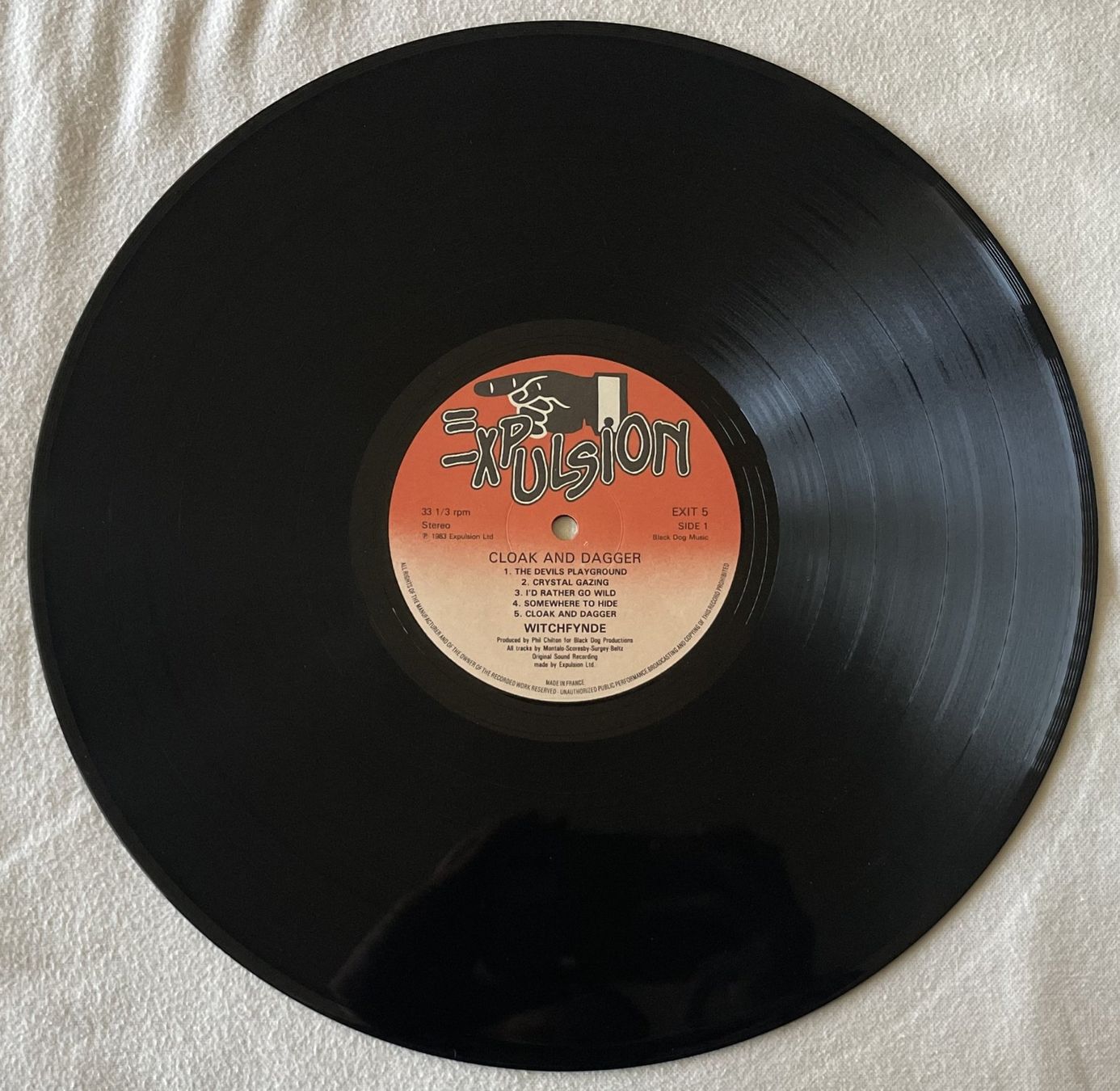 Schallplatten: Witchfynde – Cloak & Dagger - LP - 1983 - First Press – Gebraucht aus Uster von Zardodel 2