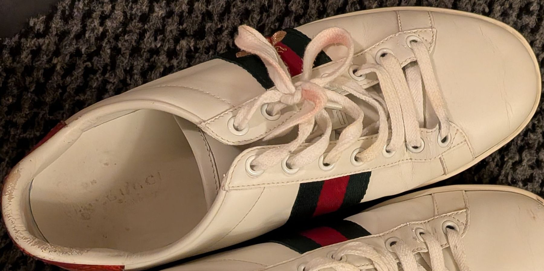 Gucci Scarpe da uomo: Gucci Sneaker Ace Herren Grösse 40 – Usato da Solothurn venduto da Fleur73