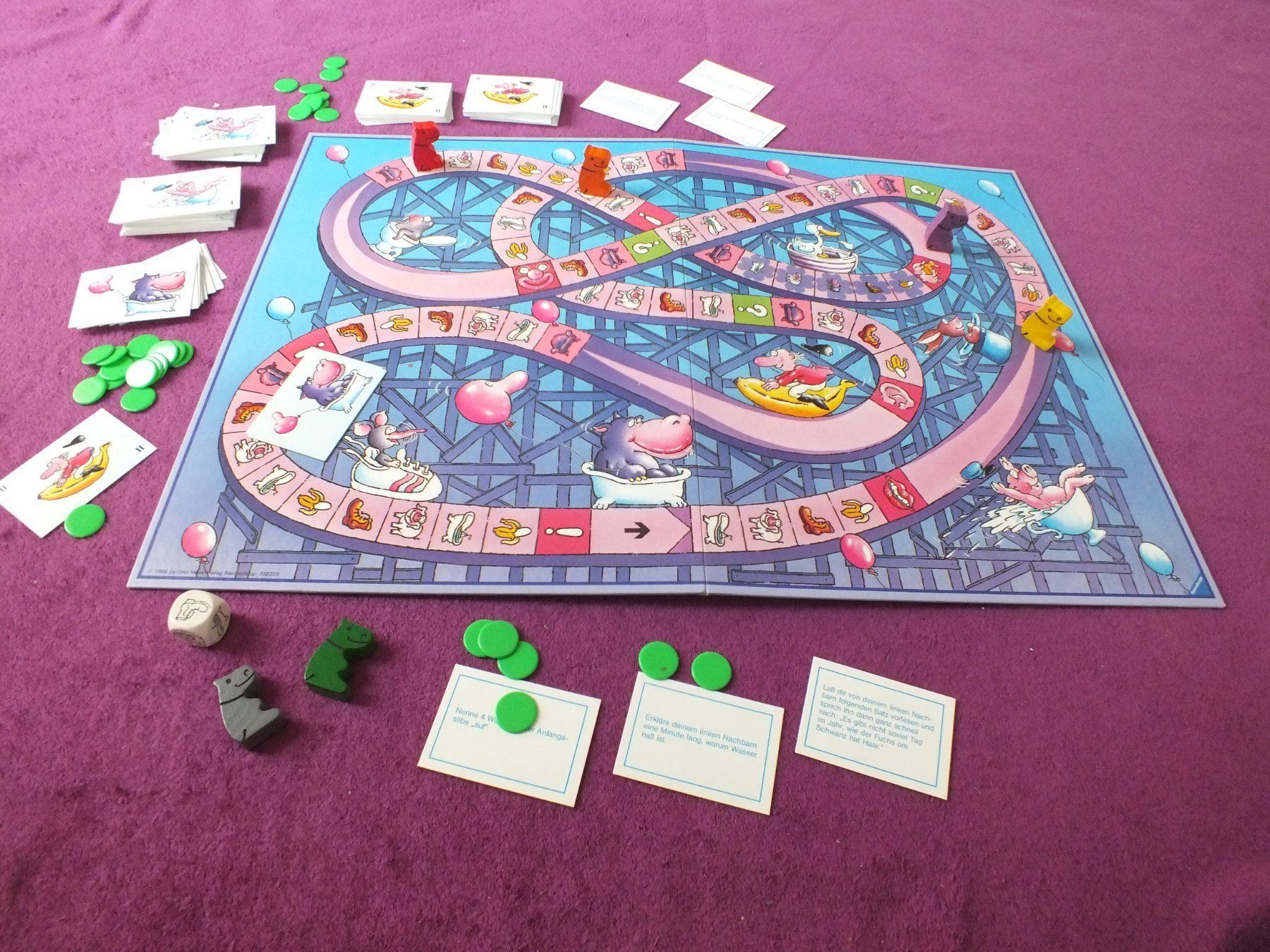 Ravensburger Spiele: Das Nilpferd in der Achterbahn – Gebraucht aus Müllheim Dorf von Seeeule01 2