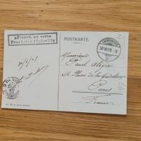 Carte Postal Immensee 1909 Paris Distribution  Rückseitig