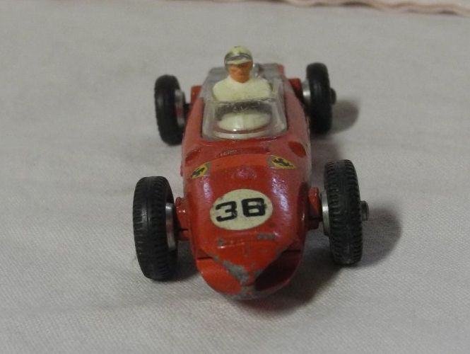 Dinky Toys 242 Ferrari F1 1966 Rouge 1/43 Avec Pilote - Collection Quasi Neuf