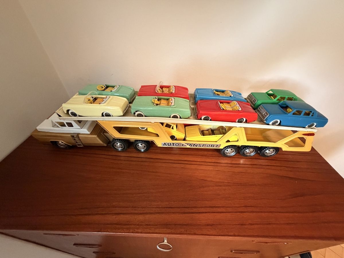 Giocattoli: 70er Jahre Blech Autotransporter – Usato da Wabern venduto da Housi78 3