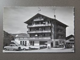 GRÄCHEN - HOTEL WALLISERHOF - ALTE AUTOS