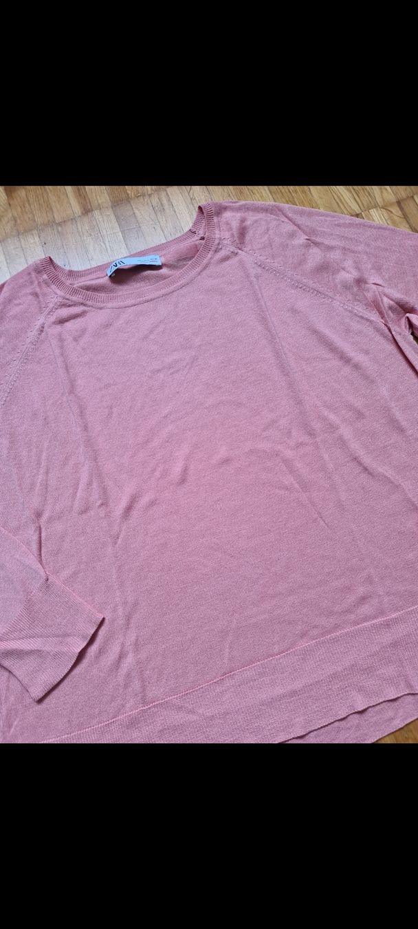 Zara Maglioni & Felpe: Dinner Pullover Frühlingspullover gr L Rosa Zara – Usato da Emmenbrücke venduto da gatasalvache 1