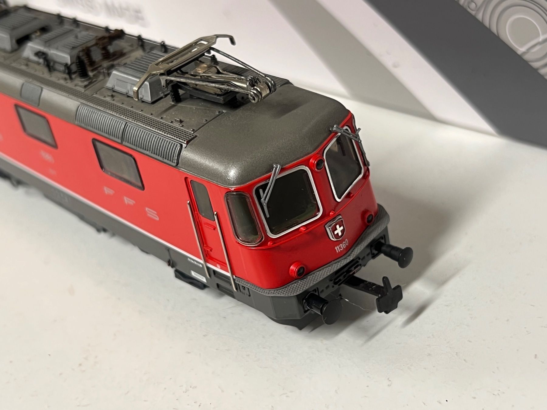 Hag Modellini di ferrovie: Hag Re 4/4 ll Rot H0 AC Analog – Usato da Geroldswil venduto da TopTrain54 4