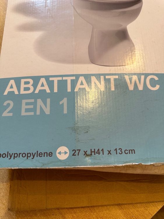 Abattant wc 2 1 adulte et enfant Acheter sur Ricardo