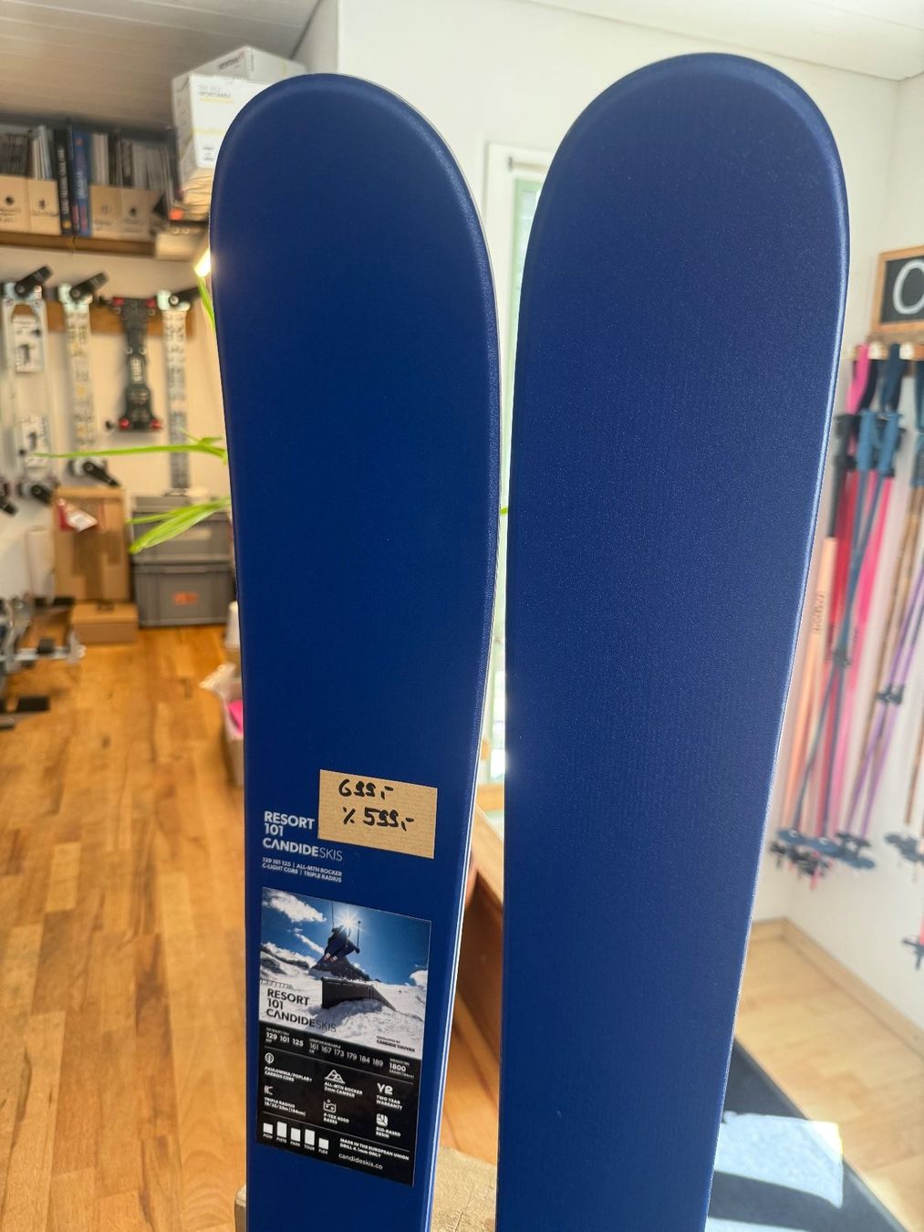 Sci: Candide Skis Resort101 161cm – Nuovo e nell'imballaggio originale da Andermatt venduto da Made_In_Andermatt 2