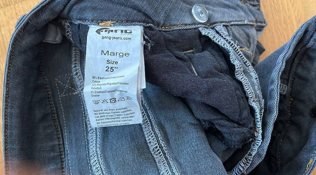Jeans: GANG Jeans "Marge", Grösse 25 – Gebraucht aus Luzern von tflorin 3
