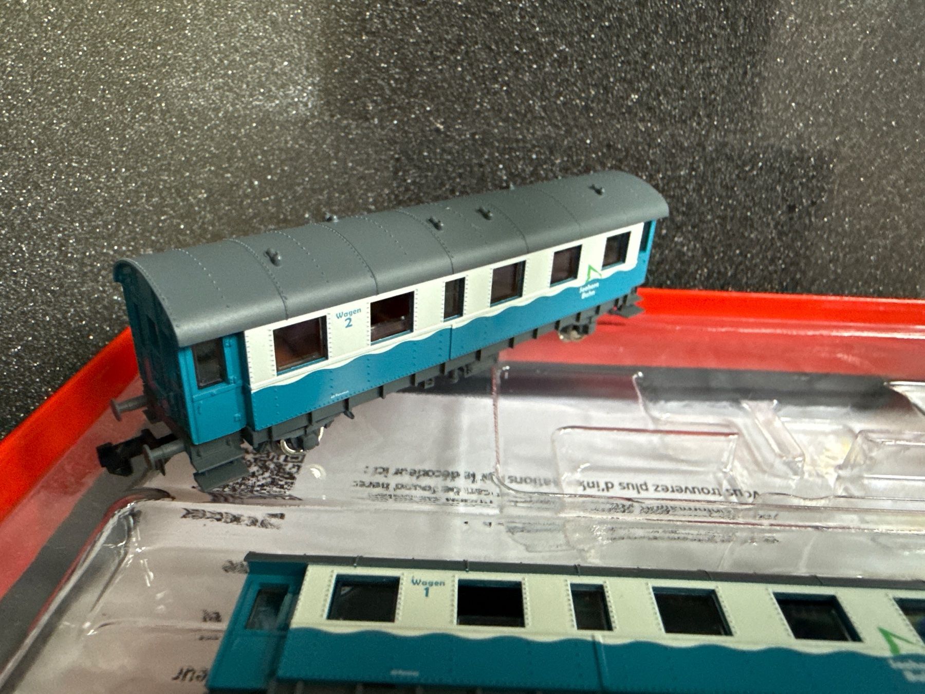 Fleischmann Modellini di ferrovie: Fleischmann - 3-tlg Set: Zahnradbahn, Privatbahn-DCC Digital – Usato da Rümlang venduto da dat_2b6c 4