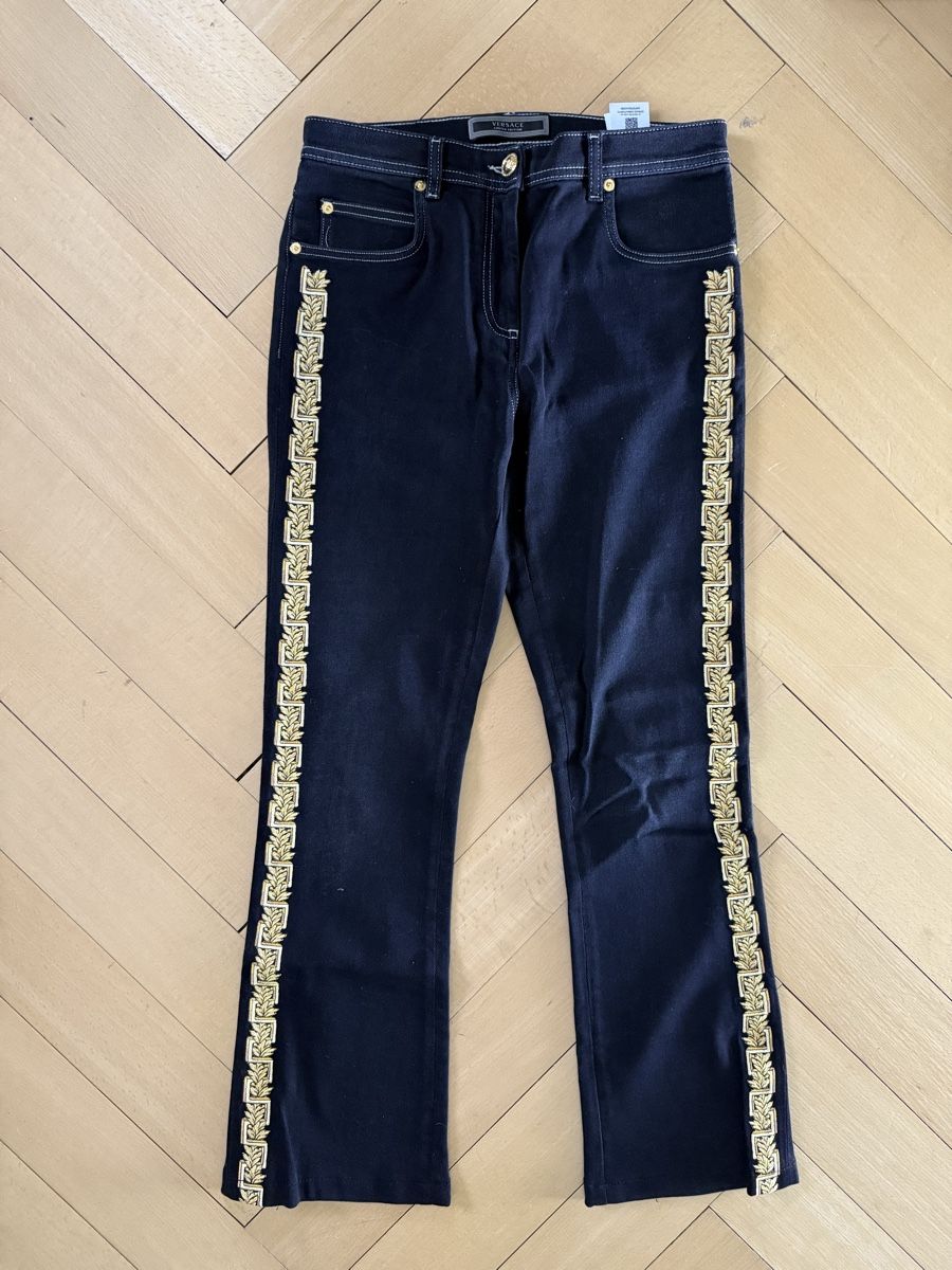 Versace Jeans: VERSACE limited edition flared jeans – Nuovo (secondo la descrizione) da Baden venduto da agora_newgeneration