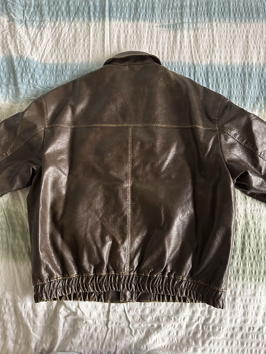 Bershka Giacche: Braune Kunstlederjacke bershka – Usato da Zürich venduto da Rilt 1
