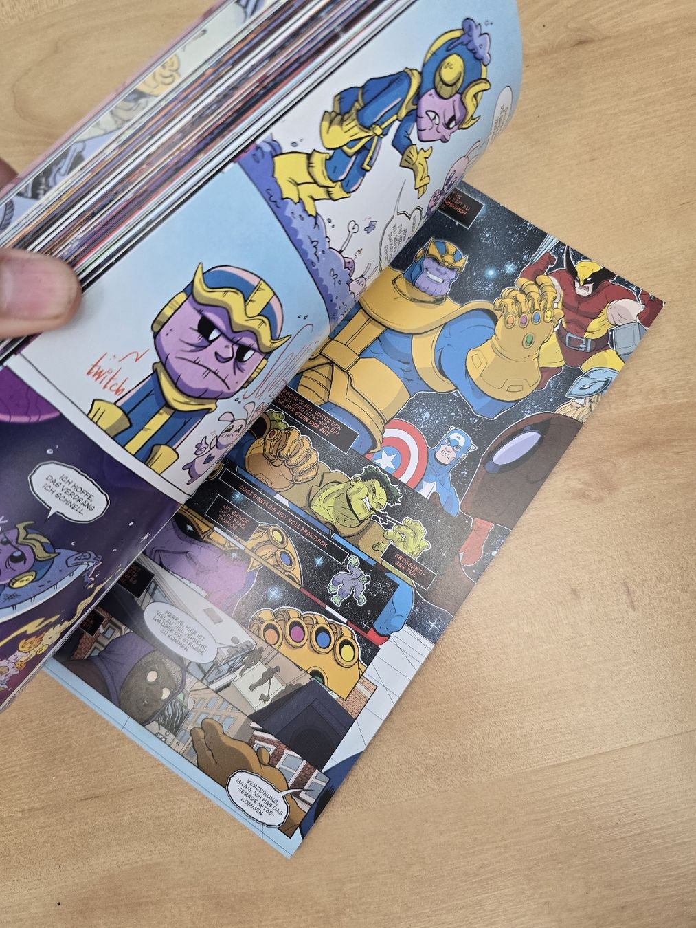 Fumetti: Marvel Thanos Megaband Comic Book 2 novel graphic – Usato da Zürich venduto da hea_sxv7 3