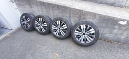 Peugeot Alufelgen 17 Zoll mit Nexen Winterreifen 225/55R17
