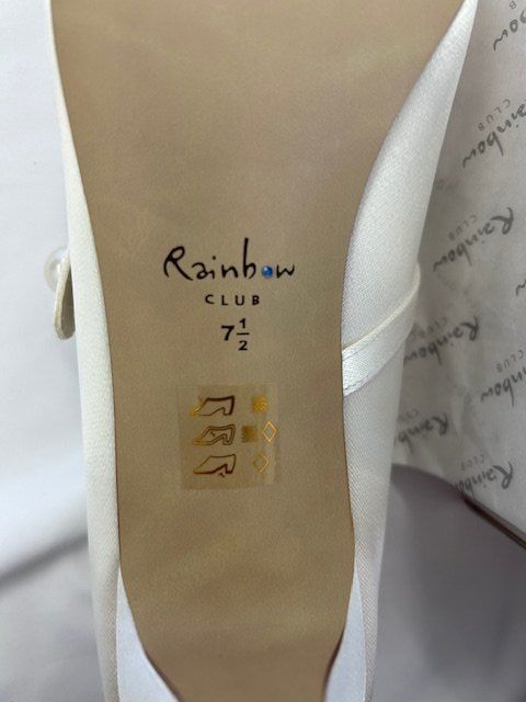 Rainbow Scarpe da donna: Brautschuh Heather von Rainbow Gr. 7.5 / 40.5 – Nuovo (secondo la descrizione) da Rothenburg venduto da stacostaco 2