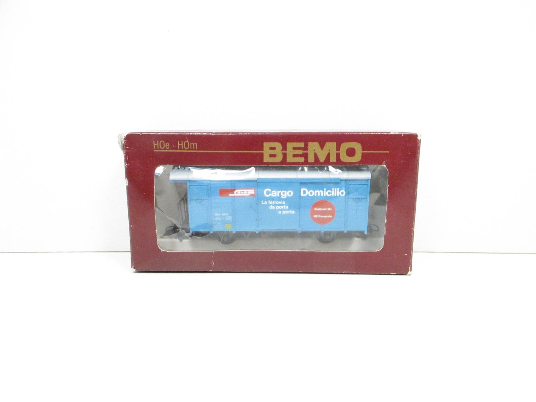 Bemo H0m 2283 127 RhB Güterwagen Gbk 5647 CARGO DOMIZIL (Neu (gemäss ...