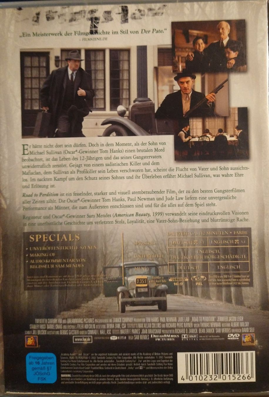 Tutti i DVDs: Road to Perdition – Usato da Wetzikon ZH venduto da GUAIO 1