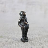Vintage Bronze-Petschaft / Siegel