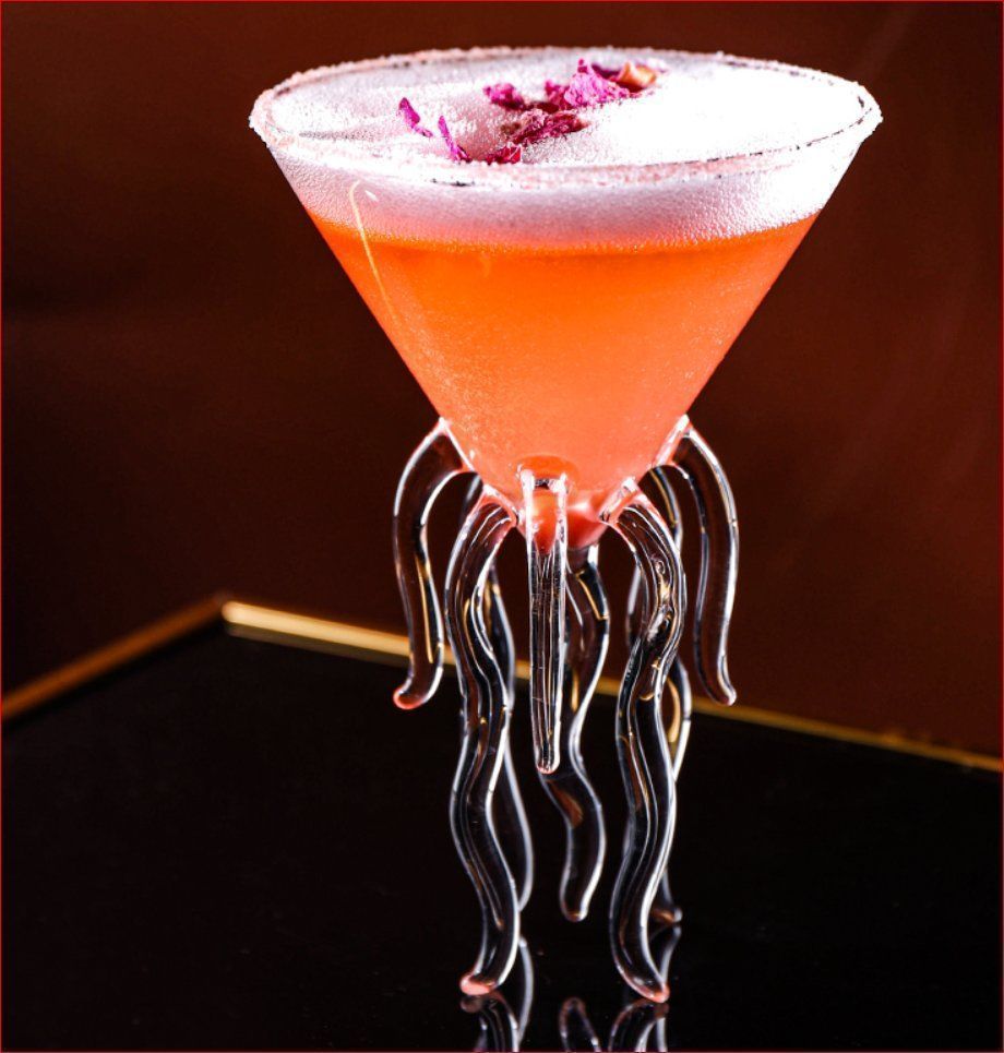 Bicchieri: Cocktailglas design Octopus – Nuovo e nell'imballaggio originale da Burgdorf venduto da XJ6 1