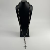 Ancien chapelet catholique roses Vierge
