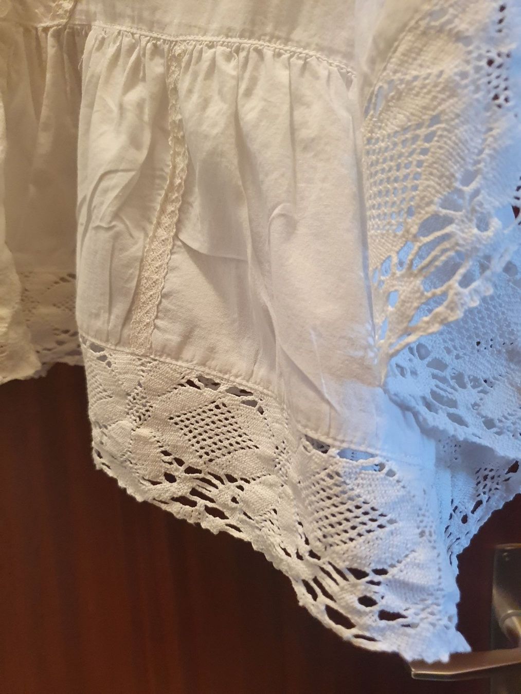 Tuniche: Casacca in cotone e con pizzi di Positano – Usato da Chiasso venduto da Ann58 3