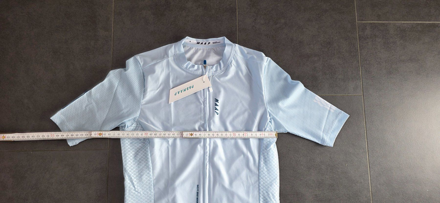 Leibchen & Hosen: Velotrikot Pasmaap Gr. S / Hellblau – Neu und originalverpackt aus Wittenbach von Hase113 2