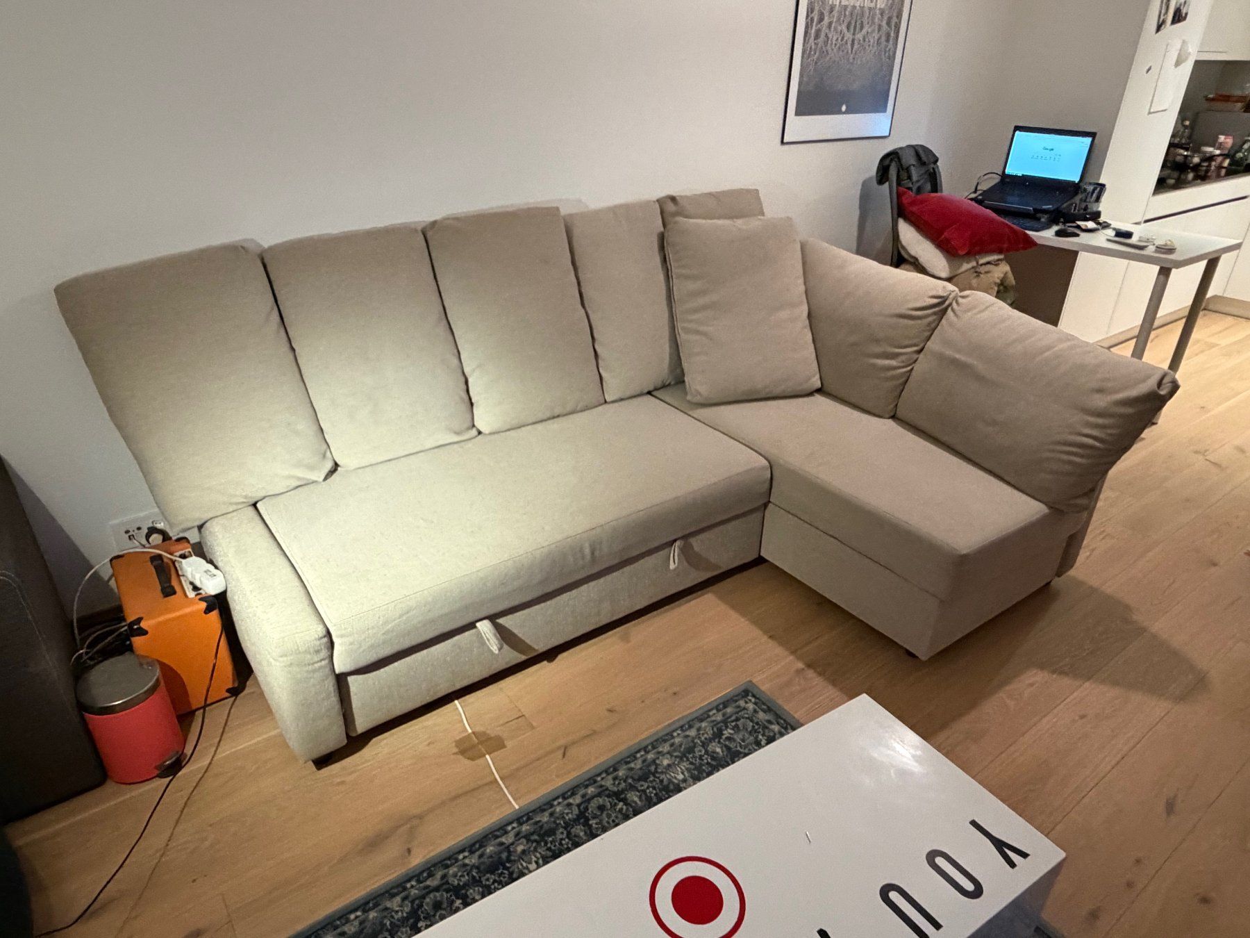 Ikea Sofas: Ikea Friheten Ecksofa mit Schlaffunktion – Gebraucht aus Näfels von zoltanszakacs