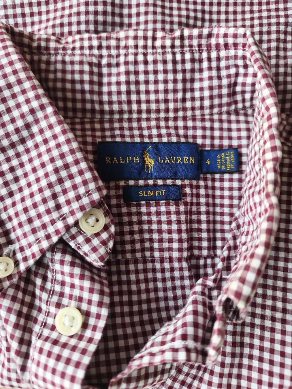 Ralph Lauren Blusen: Ralph Lauren Check Shirt – Neu (gemäss Beschreibung) aus Lausanne von 5bi_dzp7 1