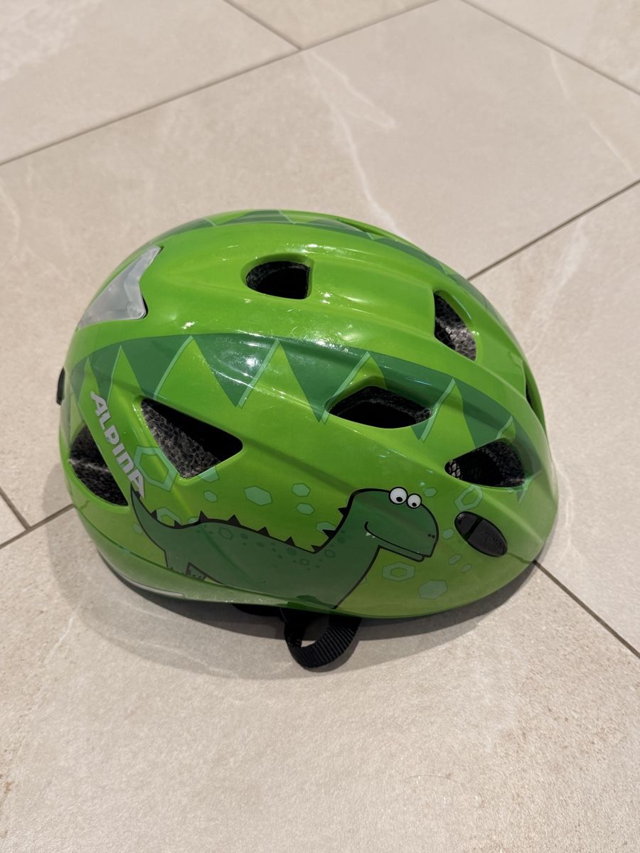 Alpina Caschi: Ximo Flash Kinder Velohelm, grün, Kinder, 49-54cm – Nuovo (secondo la descrizione) da Wilen b. Wil venduto da carpediem25 1