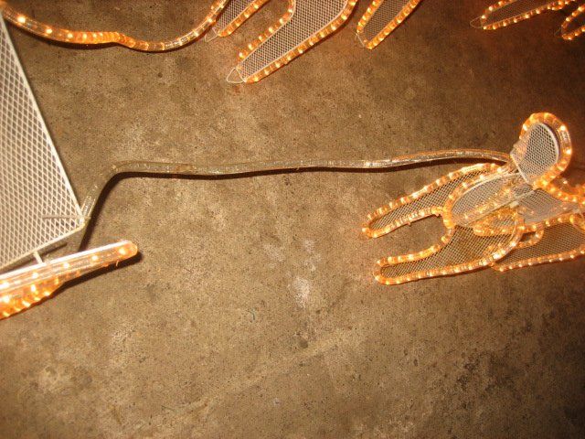 Ghirlande e barre luminose: Rentier Schlitten Lichterkette – Usato da Winterthur venduto da pf02 4