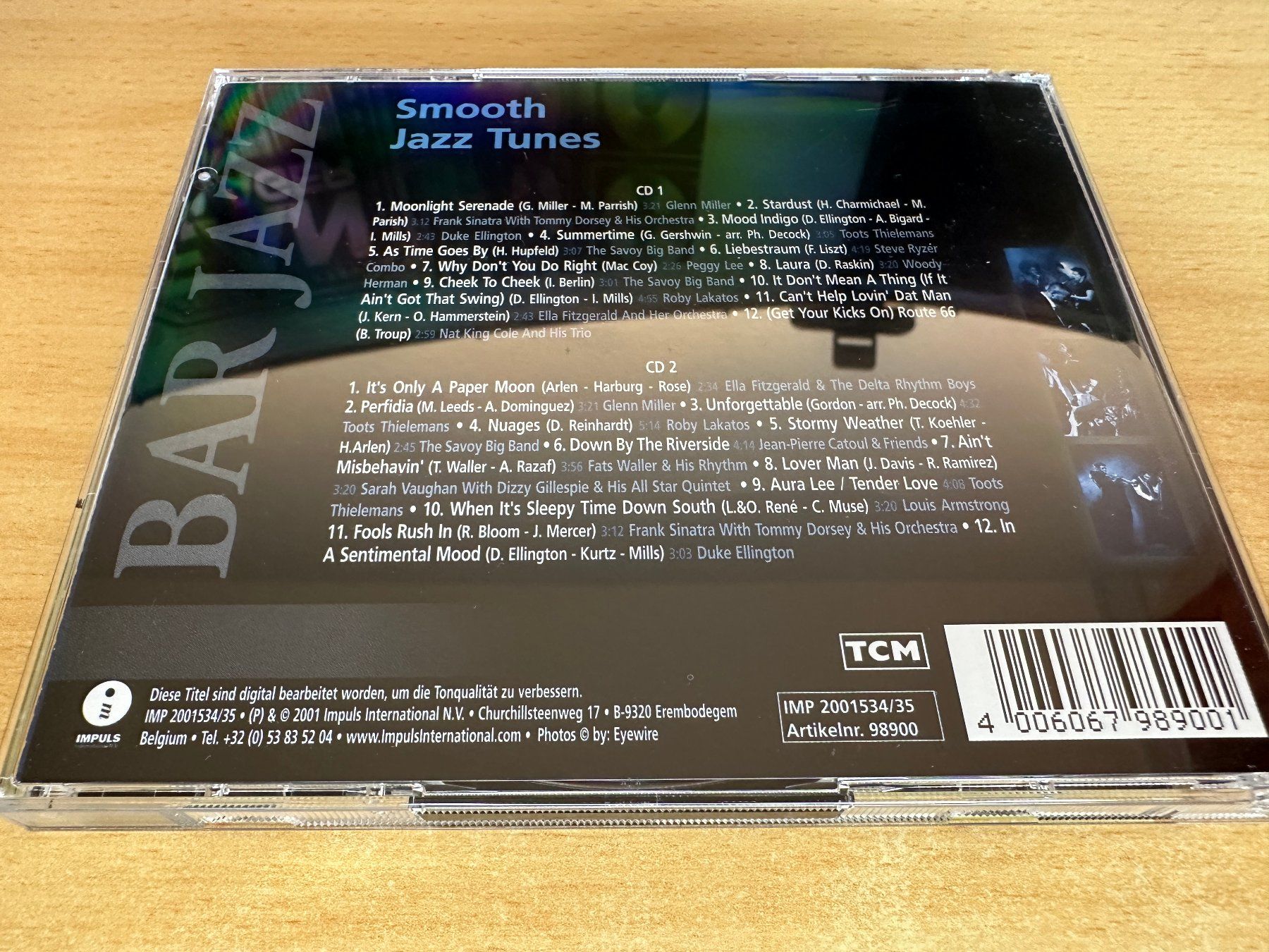 CD: Various – Bar Jazz - Smooth Jazz Tunes - 2 CD – Usato da Rikon im Tösstal venduto da Alpenmutz 1