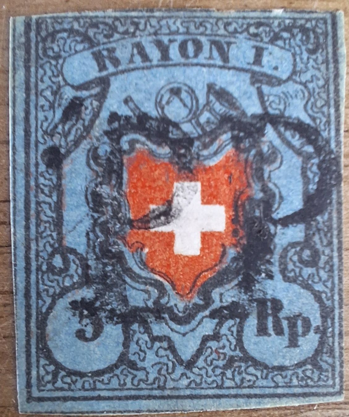Tutti i francobolli: Rayon 15II Typ 13 mit Attest – Usato da Balgach venduto da SIMEON27