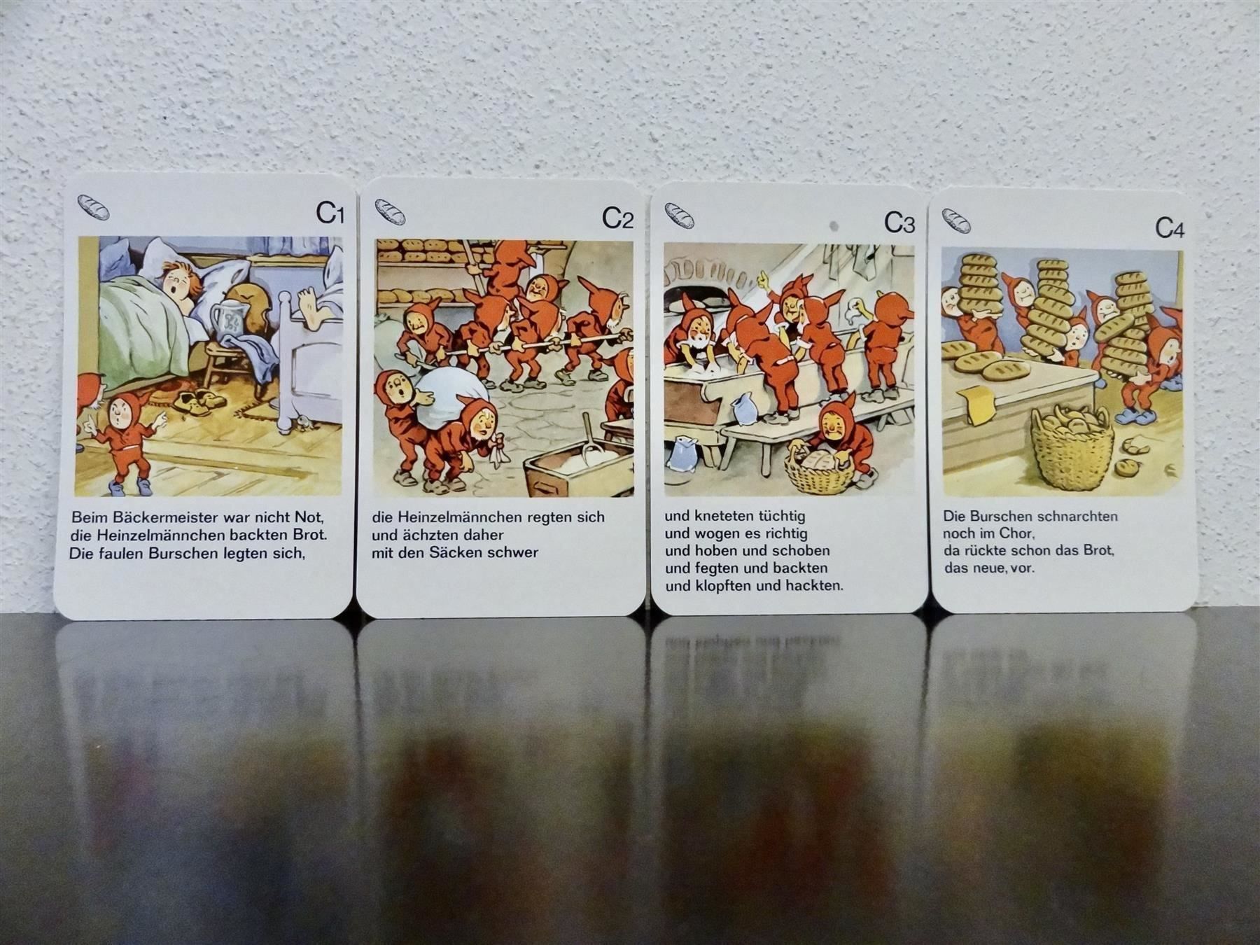 Spiele: schönes altes Quartett HEINZELMÄNNCHEN – Gebraucht aus Kerzers von wisaundso 5