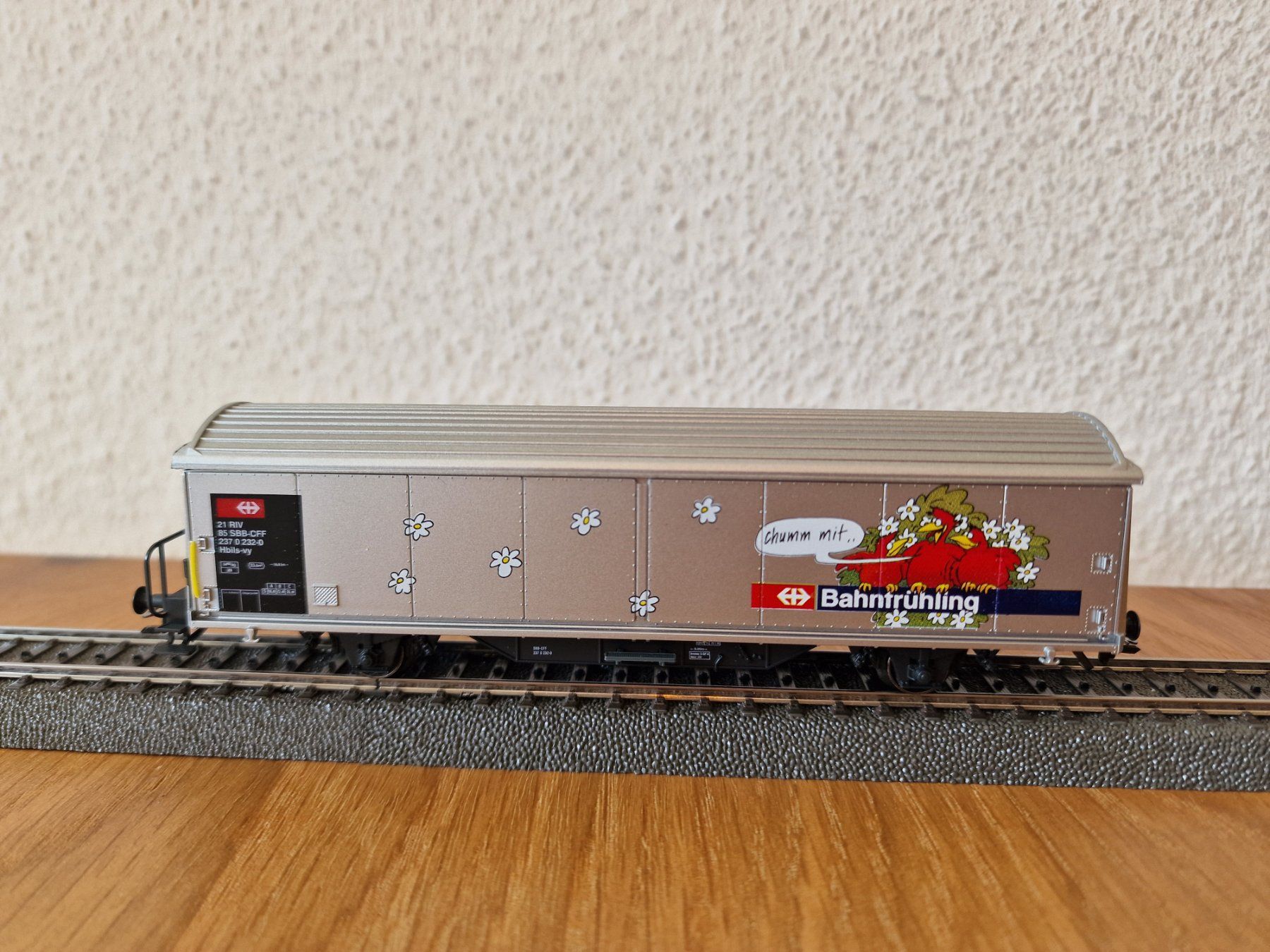 Märklin Modellini di ferrovie: SBB Bahnfrühling Güterwagen H0 – Usato da Matten b. Interlaken venduto da lor_hr9w