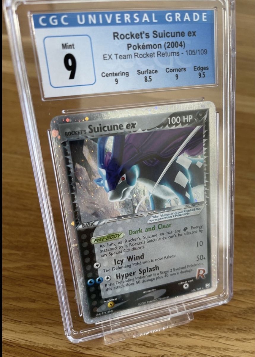 Pokémon Carte collezionabili: Rocket's Suicune ex, CGC 9, Top Zustand – Usato da Winterthur venduto da ale_6z2f 1