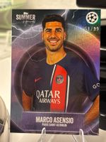 Topps UEFA Summer Signings 2023 Marco Asensio /99 Gris PSG