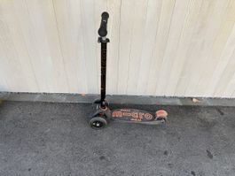 Micro Maxi Roller schwarz orange gebraucht