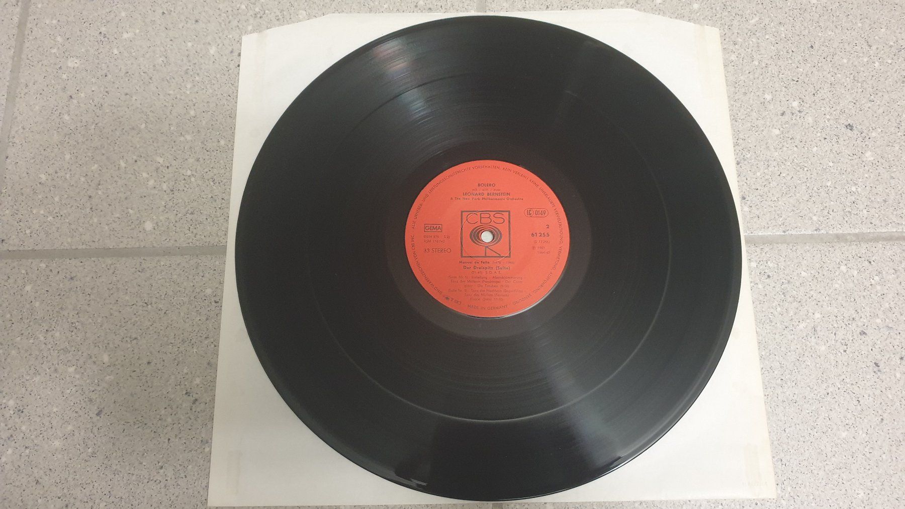 Schallplatten: BOLERO (Leonard Bernstein) – Gebraucht aus Stäfa von Supertramp73 5