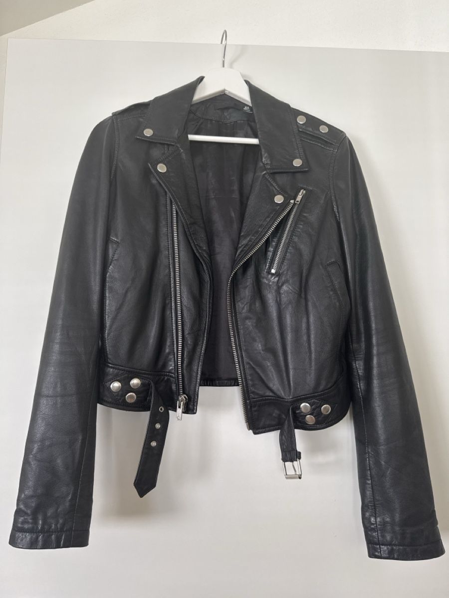 Vestes: Black Leather Jacket in XS – D'occasion à Lachen SZ par cvs_5g7c