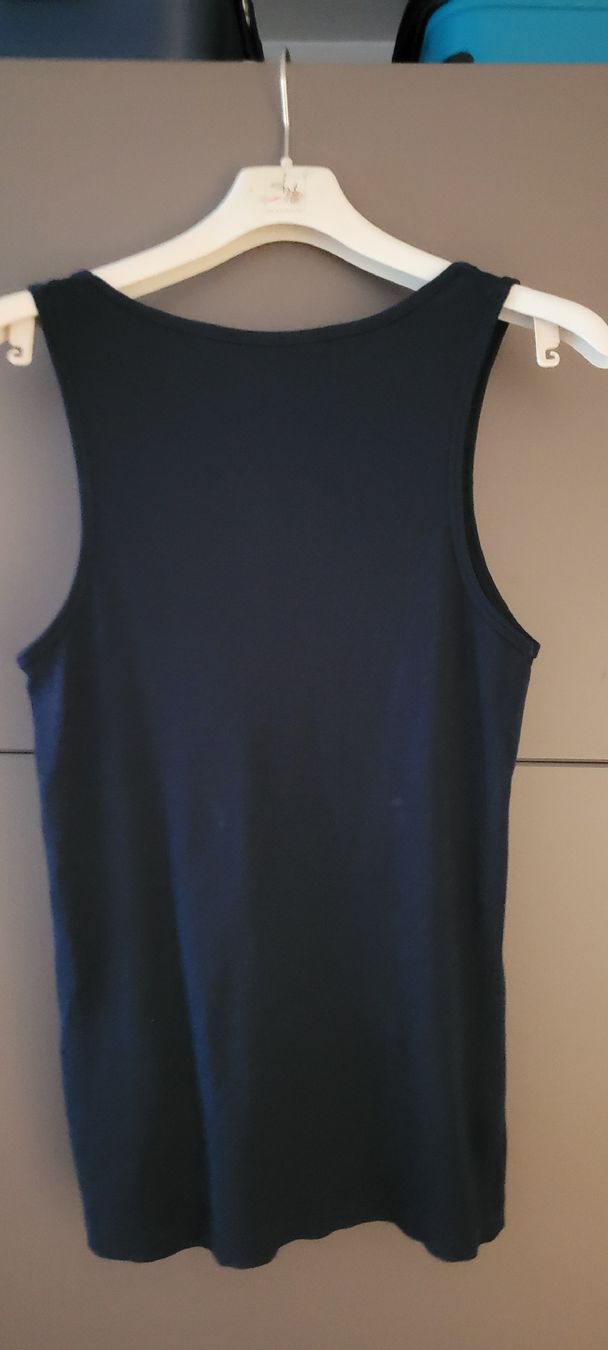 H&M T-shirts: Débardeur bleu marine Smog S – Neuf (Voir description) à Vevey par x_y_f 2